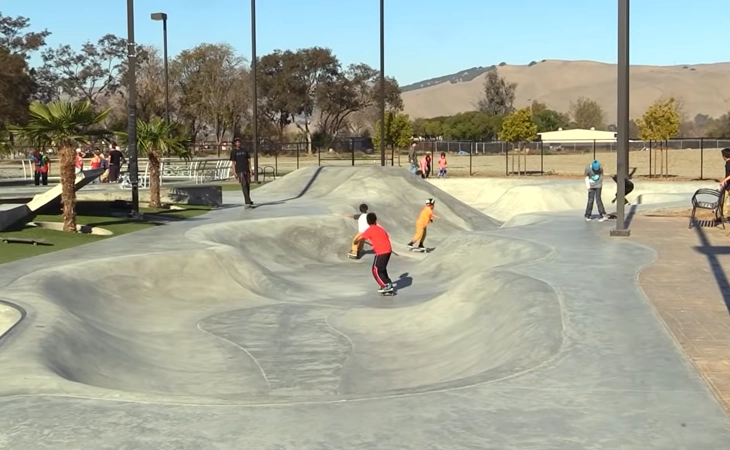 Fremont Skatepark, Fremont, California, USA