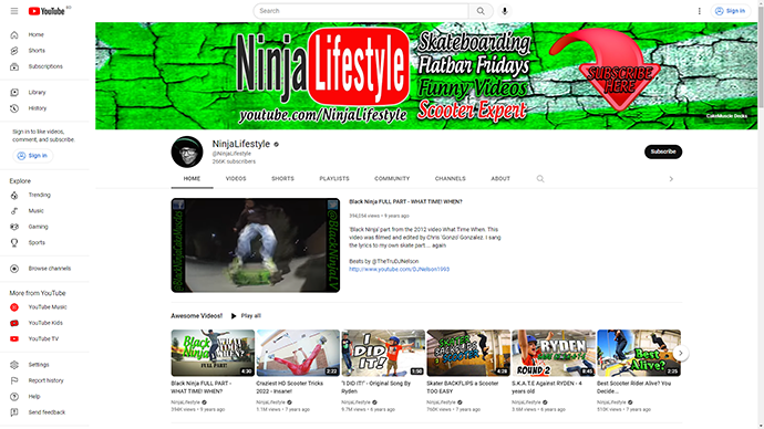 Ninja Lifestyle