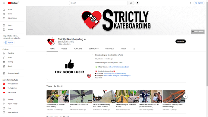 Strictly Skateboarding