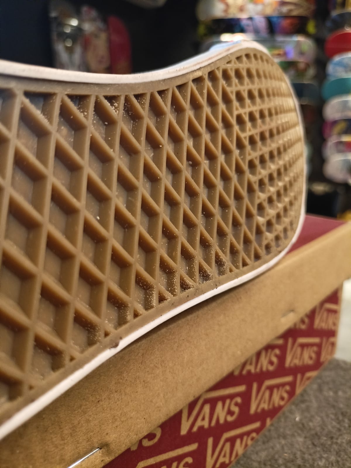 The Vans shoes' soles are made from rubber; therefore, you will have an excellent grip on the base.